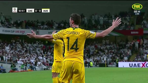 Full-time highlights: UAE v Australia
