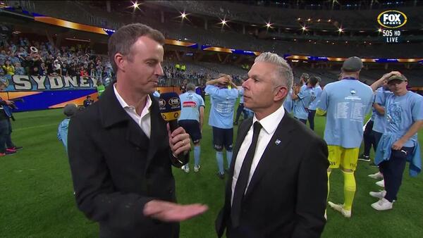 Grand Final post-match interview: Steve Corica