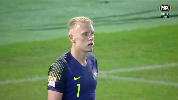 GOAL: Marhoon - Bahrain equalise with the last kick of the half