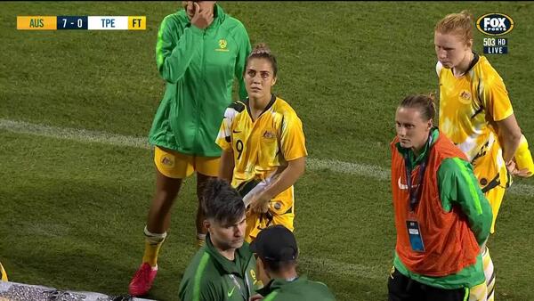Post Match Interview - Hayley Raso
