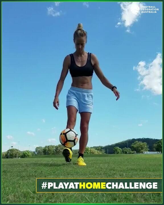 Fourth #PlayAtHomeChallenge with Aivi Luik & Trent Sainsbury