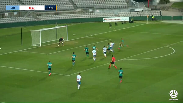 GOAL: Baumjohann - Olyroos in real trouble