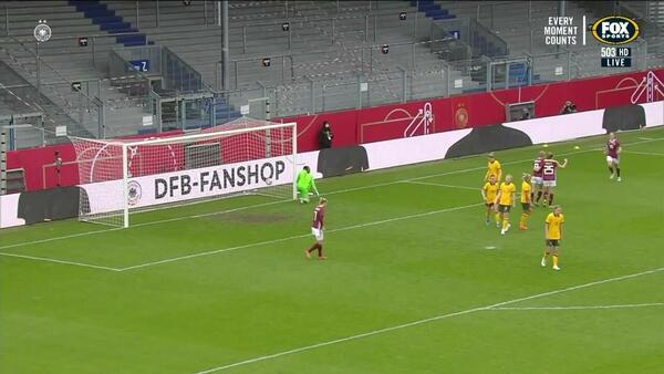 GOAL: Nusken - Germany kick-start the action