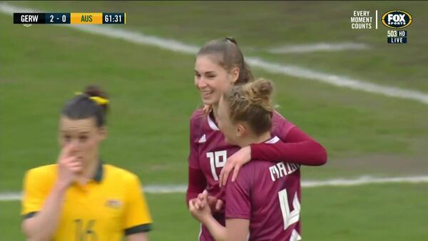 GOAL: Brand - Germany's 18-year-old bags a goal