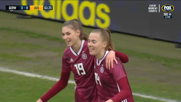 GOAL: Freigang - Germany start to run away with the contest