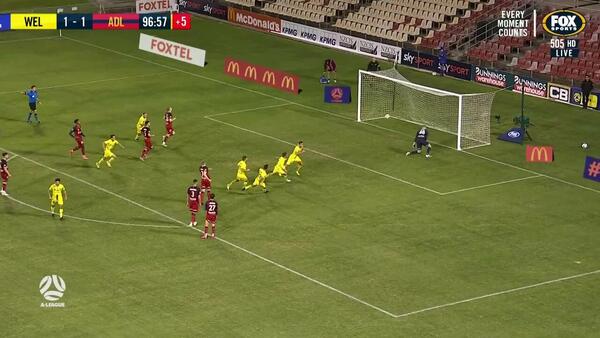 GOAL: Hemed - Phoenix win it at the death