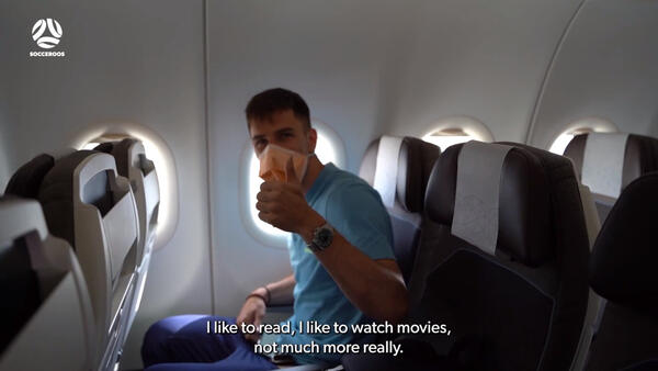 Milos Degenek takes you behind the scenes as the Socceroos travel to Kuwait