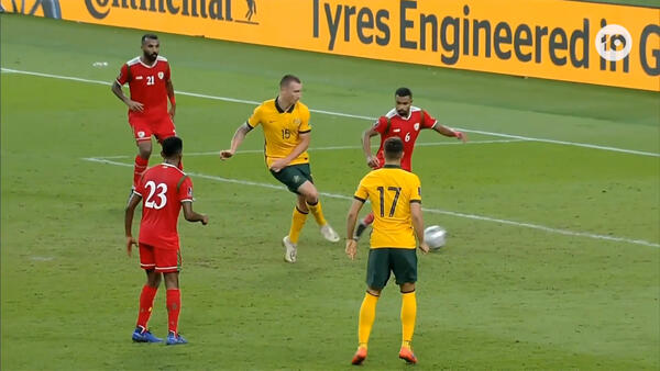 GOAL: Duke - Icing on the cake for the Socceroos