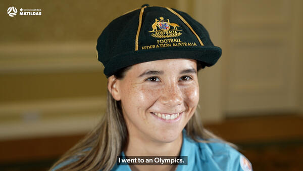 Kyra Cooney-Cross reflects on her debut for Australia
