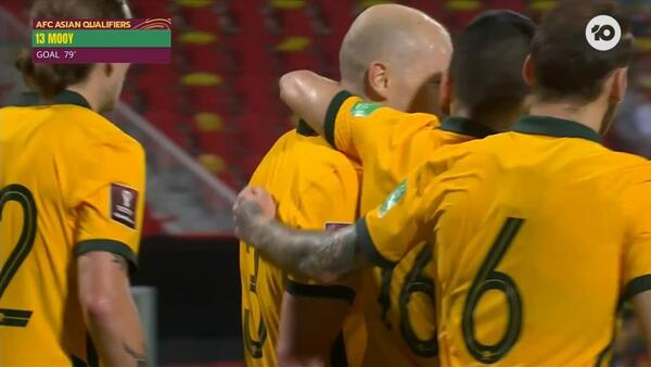 GOAL: Mooy - Australia find the second with ten minutes remaining