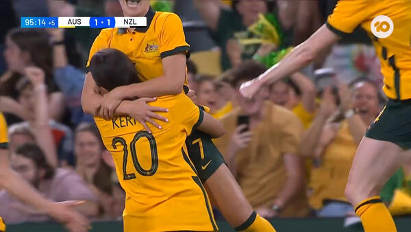 GOALS: Matildas win with a quick-fire-double