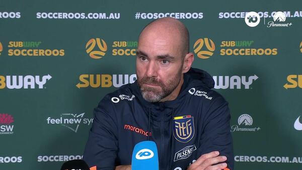 Félix Sánchez | Press Conference | Australia vs Ecuador