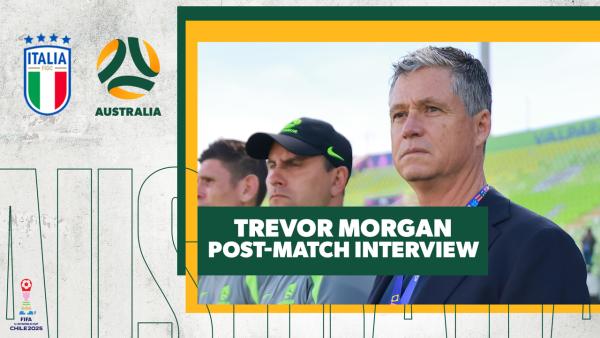 Trevor Morgan Post-Match Interview | Italy U20 v Australia U20 | FIFA U-20 World Cup Chile 2025™
