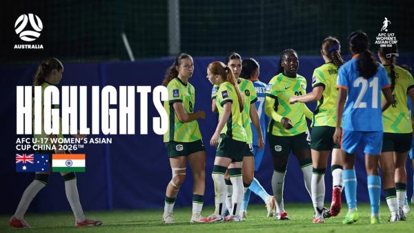 CommBank Junior Matildas v India | Highlights | AFC U-17 Women’s Asian Cup 2026™