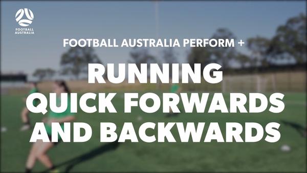 RUNNING QUICK FORWARDS AND BACKWARDS (Warm Up)