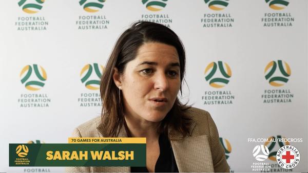 Red Cross: Sarah Walsh  speaks about  COVID Connect