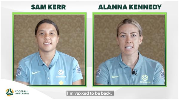 Football Australia launches '#VaxxedToBeBack' initiative in support of government vaccination campaigns