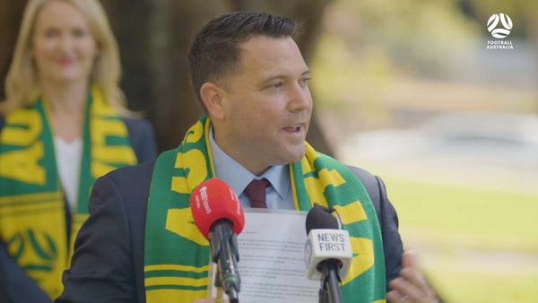 Press conference: Healthcare workers rewarded with tickets to CommBank Matildas mega matches