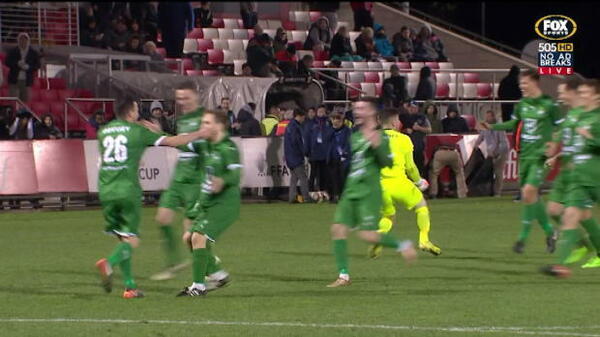 Bentleigh’s winning penalty