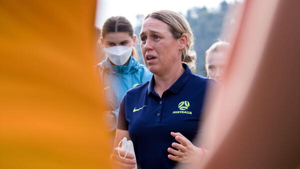 Head coach Leah Blayney ahead of the FIFA U-20 Women's World Cup 