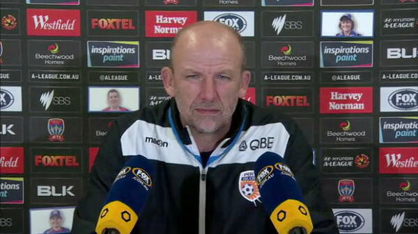 Perth Glory Rd25 press conference