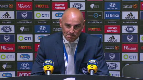 Melbourne Victory press conference Rd1