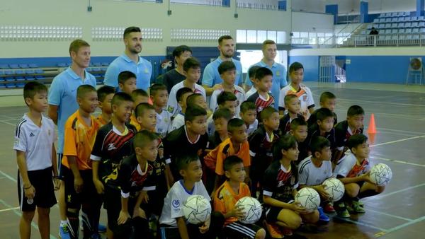 Socceroos Skills Clinic - Lumpini, Bangkok, Thailand