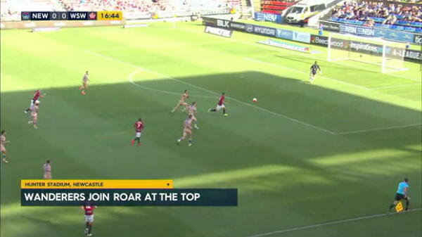 Wanderers edge brave Jets in Newcastle