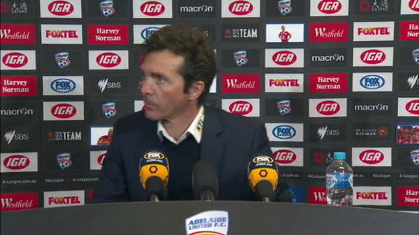 Adelaide United Rd3 press conference