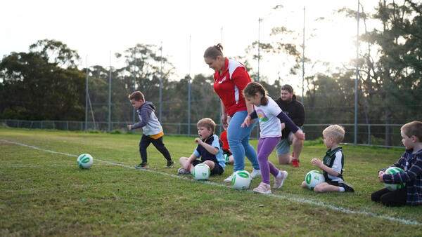 Morisset FC MiniRoos Kick off program