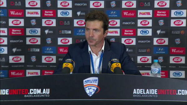 Adelaide United Rd12 press conference