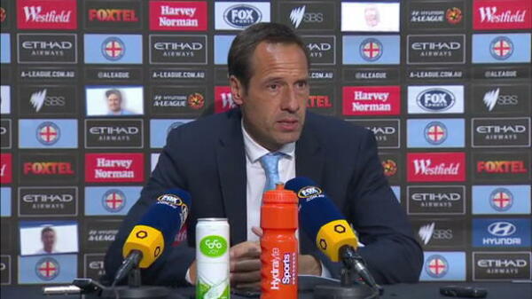 Melbourne City Rd27 press conference