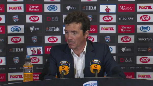 Adelaide United Rd2 press conference