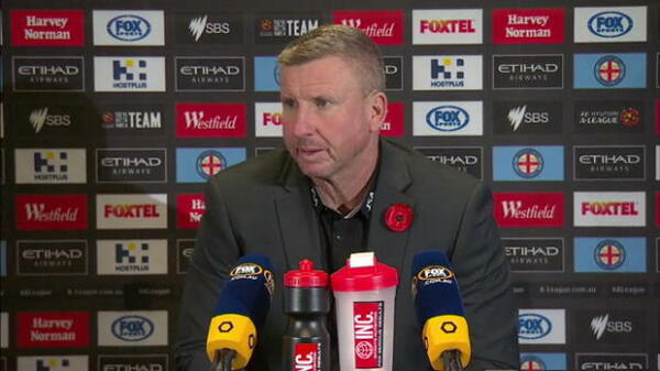 Newcastle Jets Rd6 press conference