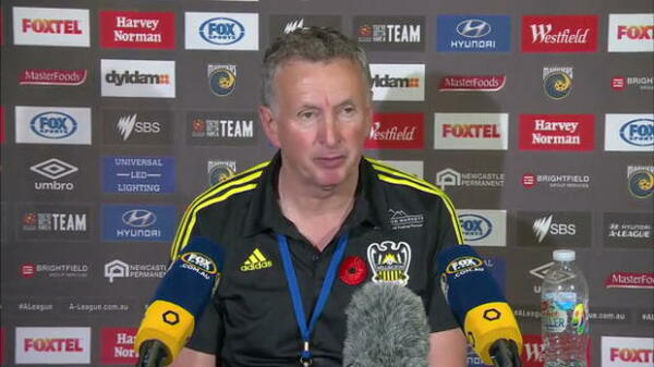 Wellington Phoenix Rd6 press conference