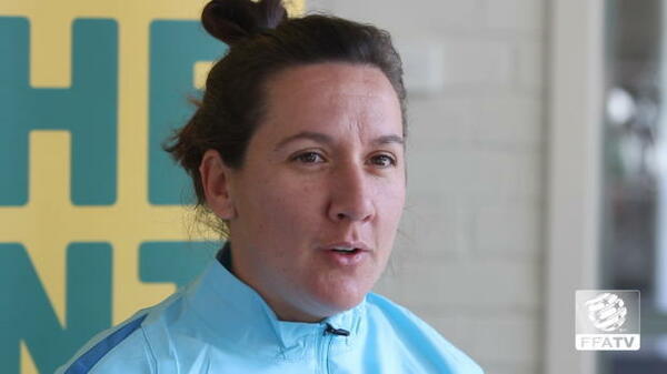 Lisa De Vanna is determined to succeed!