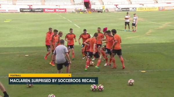 Maclaren shocked by Socceroos call-up