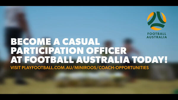 Join our workforce! Become a casual Participation Officer at Football Australia today!