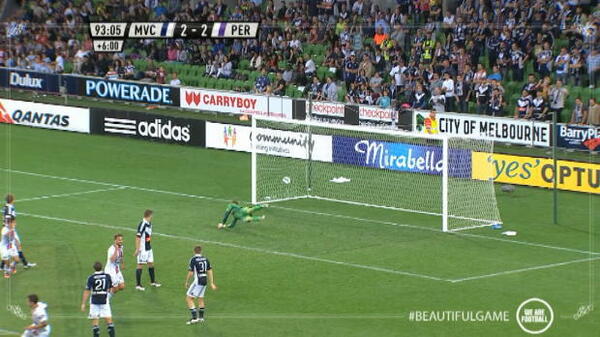 Risdon's left footed screamer