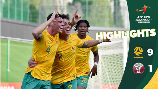 Australia v Qatar | Highlights | AFC U20 Asian Cup