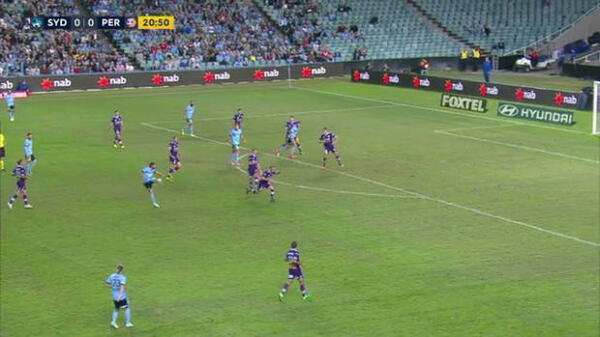 Brillante stunner sparks Sky Blues
