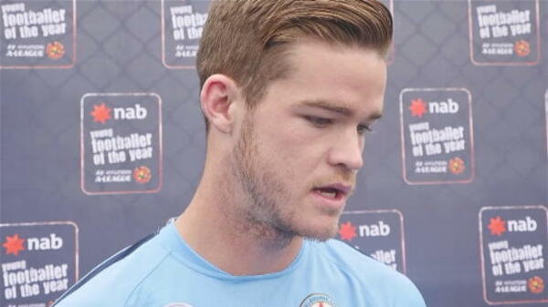 City's Chapman nominated for NAB Young Footballer Award