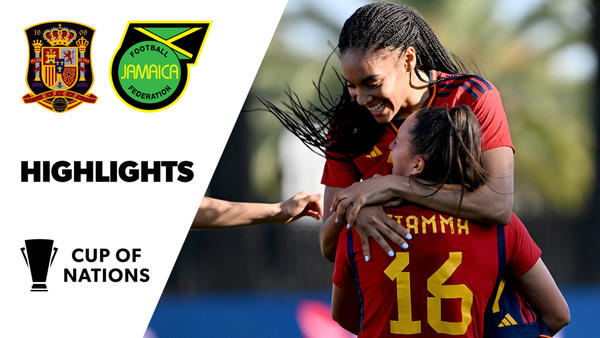 Spain v Jamaica | Highlights | Cup of Nations 2023