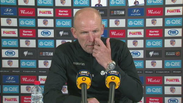 Perth Glory Rd24 press conference