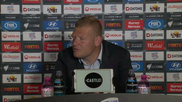 Adelaide United press conference 