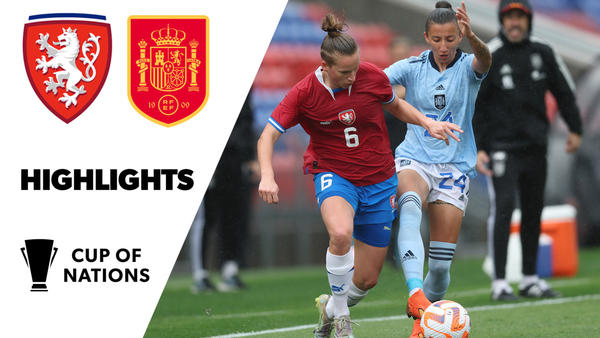 Czechia v Spain | Highlights | Cup of Nations 2023
