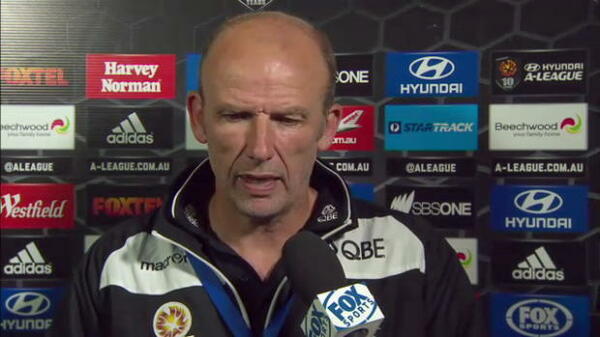 Lowe, Arnold post-match grabs