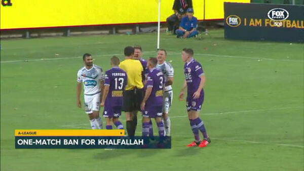 Victory midfielder receives one-week ban