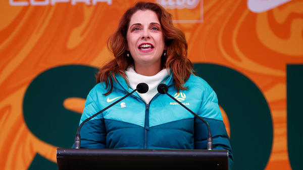 Minister Anika Wells | Fed Square Final Squad Presentation