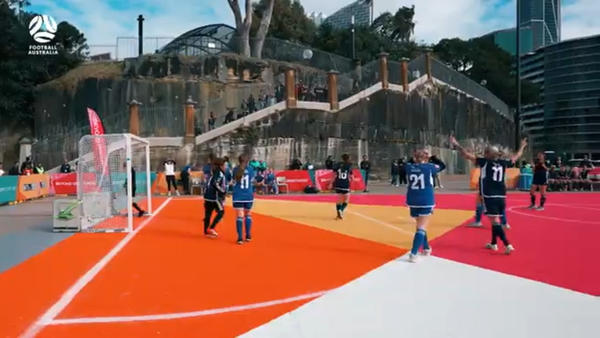 Club Changer and NAIDOC Cup teams compete in FIFA's Beyond Greatness™ Community Football Tournament